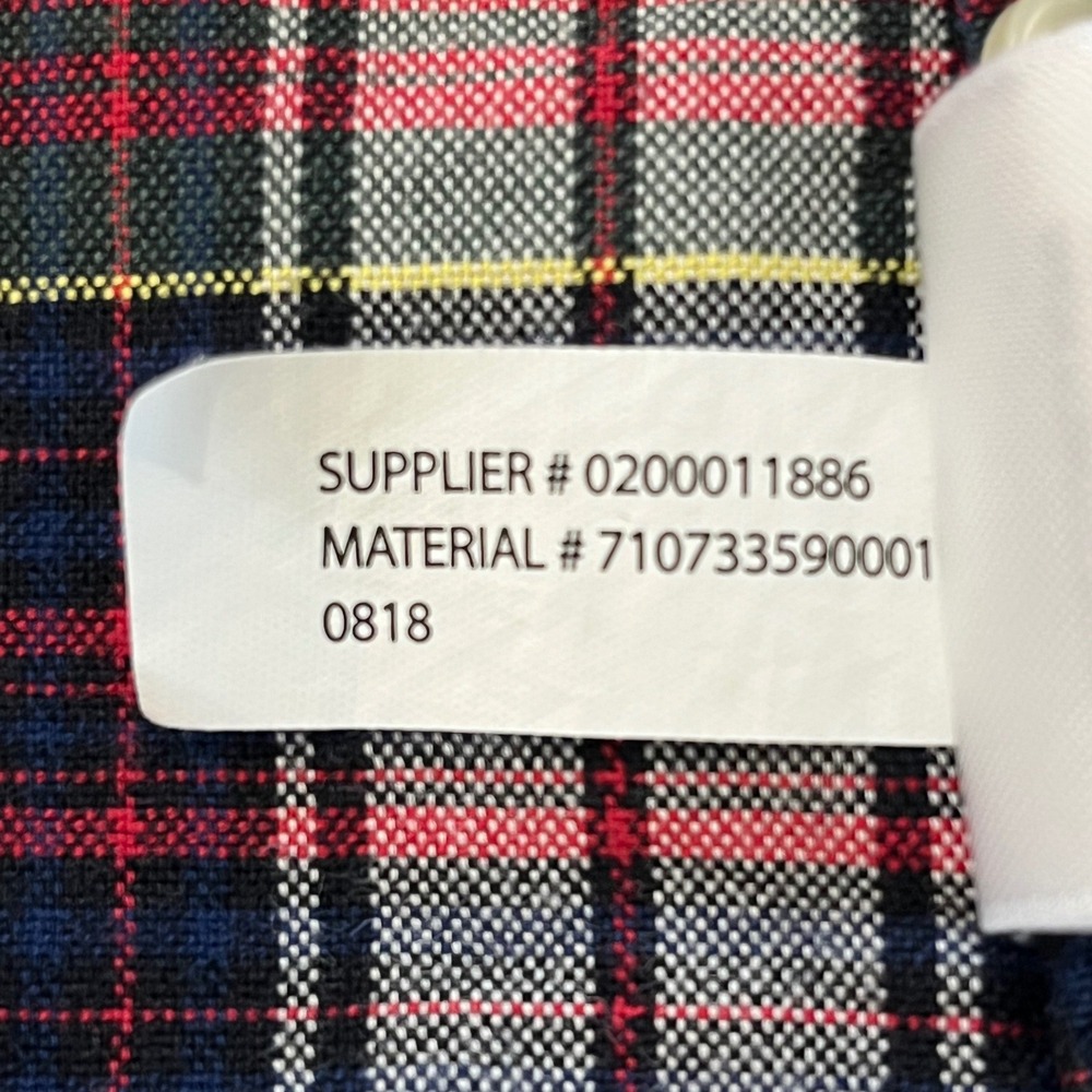 Ralph Lauren Mens Button Down Shirt XL Red Green Plaid LS Classic Fit Pony Logo - Picture 10 of 13